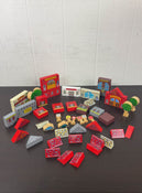 used BUNDLE Wooden Trains, Accessories