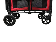 used Wonderfold W2 Original Multifunctional Double Stroller Wagon, 2021, Red