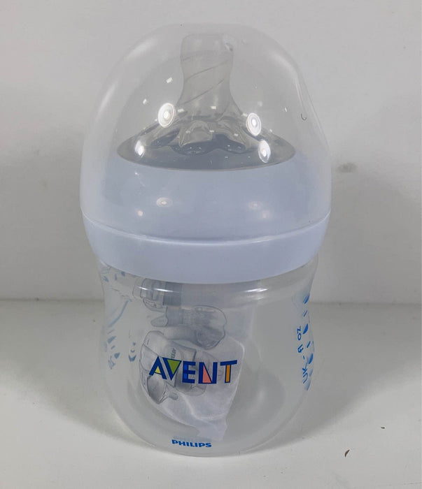 used Philips Avent Natural Baby Bottles, 4oz, 1-Pack, Clear