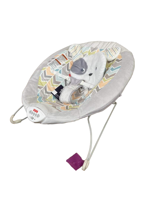 used Fisher Price Deluxe Bouncer, Sweet Snugapuppy Dreams