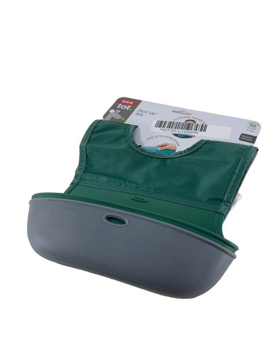 Shop OXO Tot Roll Up Bibs, 2 Pack, Gray and Sage at GoodBuy Gear