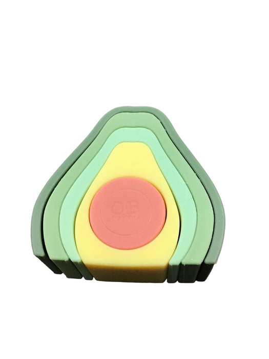 used O.B. Designs Silicone Stacker, Avocado