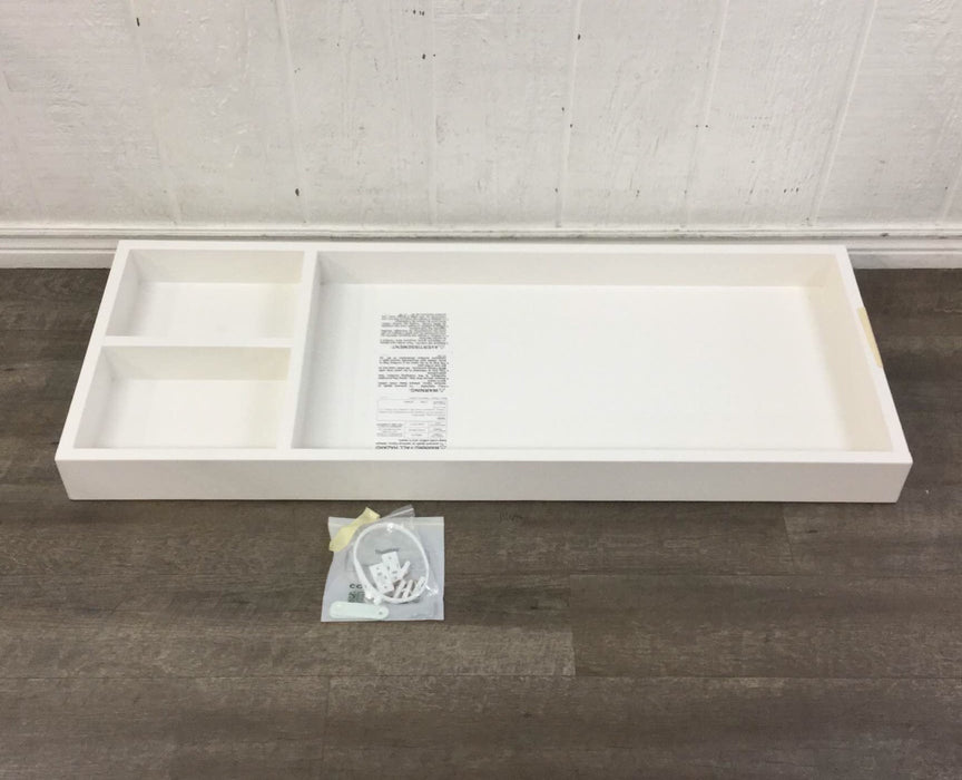 used Million Dollar Baby Universal Wide Removable Changing Tray, White