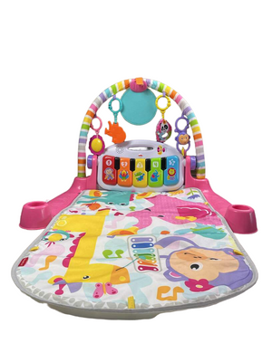 Fisher-Price Deluxe Kick & Play Piano Gym, Pink