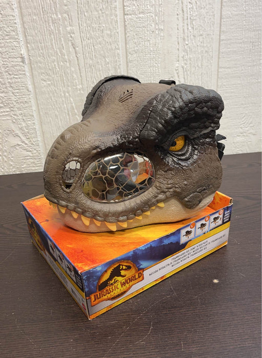 used Jurassic World Tyrannosaurus Rex Chomp N Roar Mask