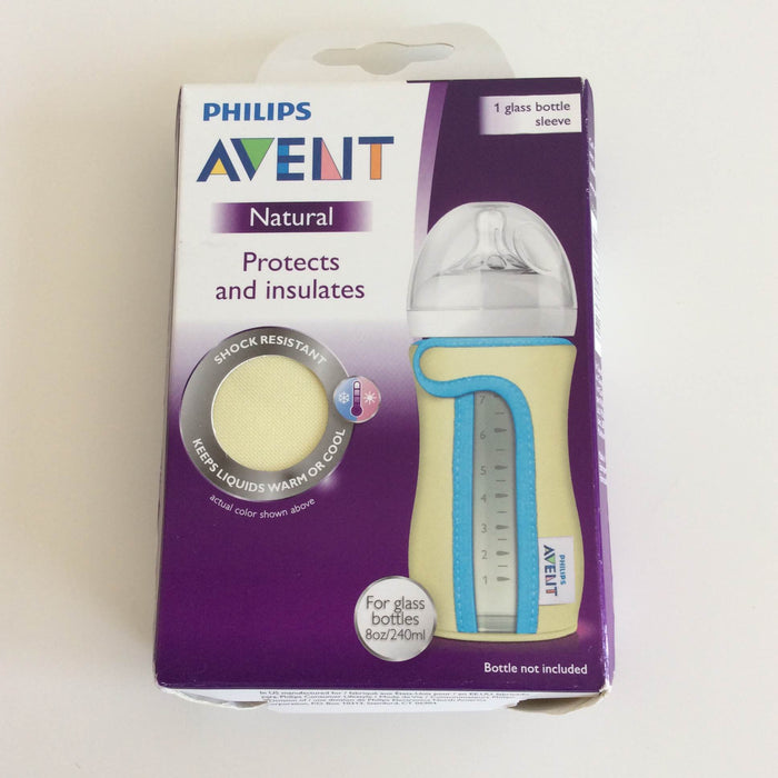 used Philips Avent Glass Bottle Sleeve, 8 oz Bottles