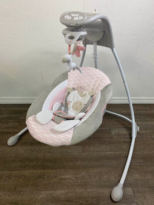 used Ingenuity InLighten Cradling Swing