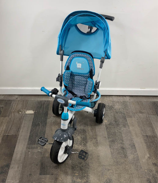 Safeplus 4-In-1 Kids Baby Stroller Tricycle