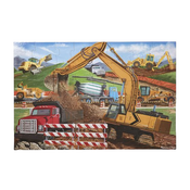 used Melissa & Doug Floor Puzzle, Building Site