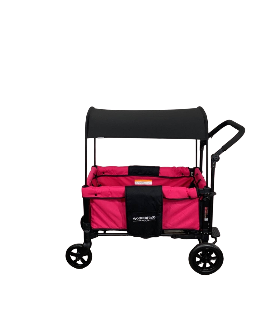 wonderfold wagon w1 double stroller wagon Wonderfold W1 Original Stroller Wagon, 2021, Fuschia Pink
