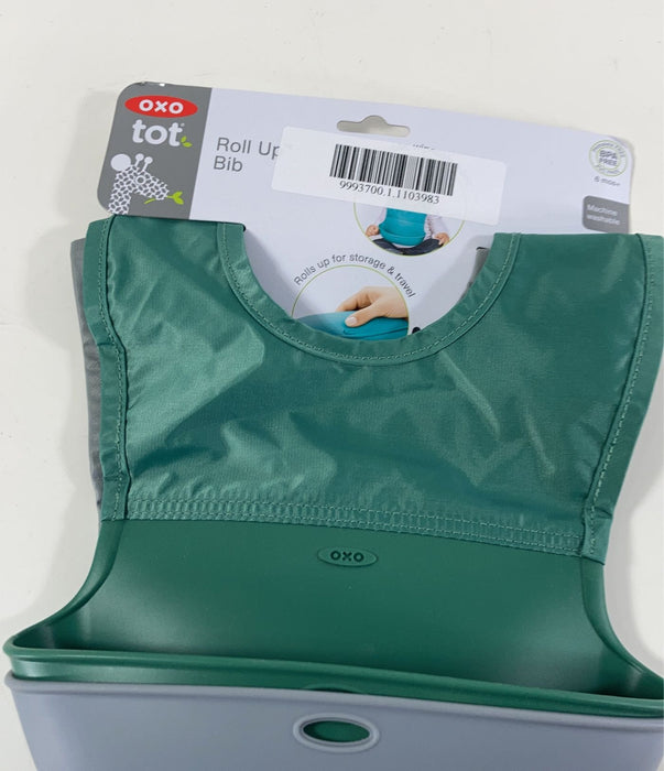 secondhand OXO Tot Roll Up Bibs, 2 Pack
