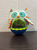 used B. toys Roly-Poly Toy Owl Be Back