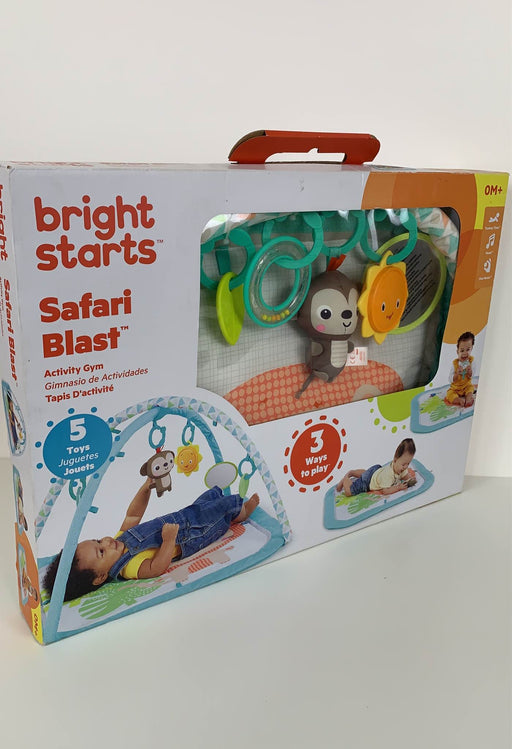 used Bright Starts Activity Gym, Safari Blast