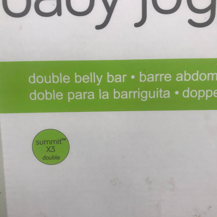 secondhand Baby Jogger Summit X3 Double Belly Bar