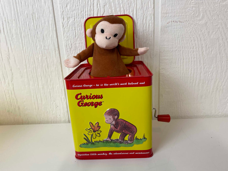 used Schylling Curious George Jack In The Box