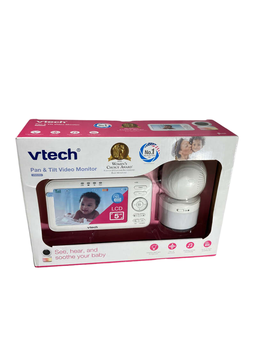 used VTech 5” Digital Video Baby Monitor with Pan and Tilt VM5263