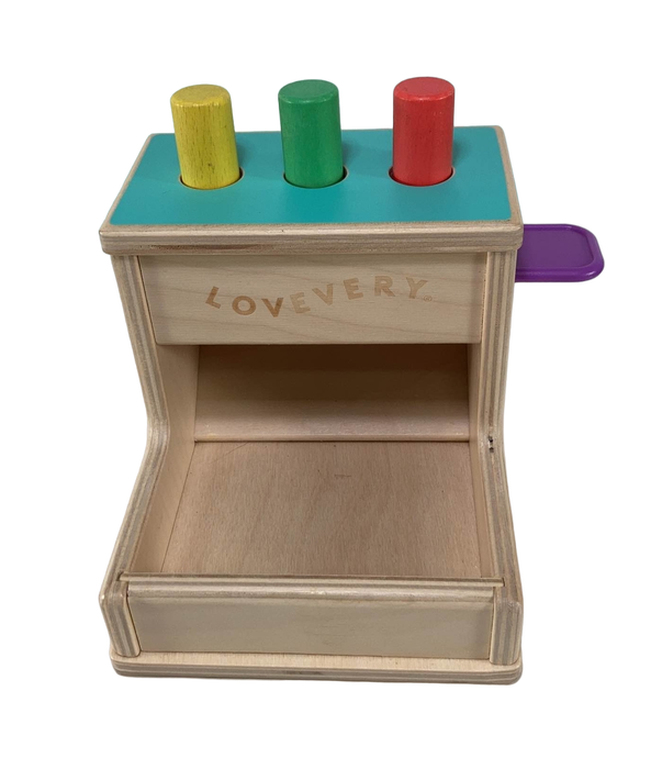 secondhand Lovevery Wooden Peg Drop