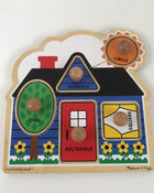 secondhand Melissa & Doug Jumbo Knob Puzzle