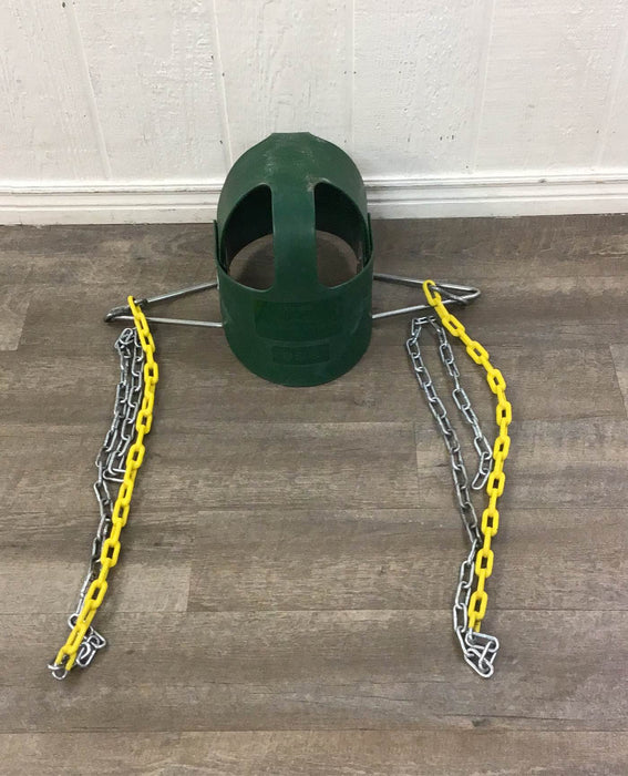 secondhand Eastern Jungle Gym Heavy-Duty High Back Full Bucket Toddler Swing