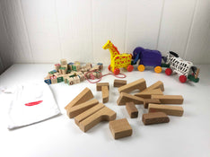 used BUNDLE Wooden Toys