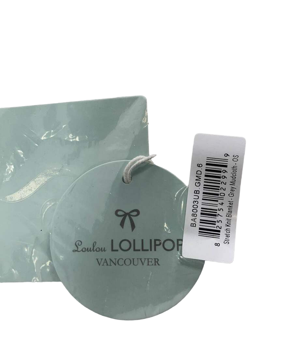 Shop LouLou Lollipop Stretch Knit Blanket, Grey Mudcloth at GoodBuy Gear