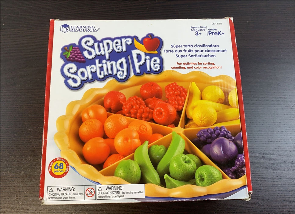 used Learning Resources Super Sorting Pie