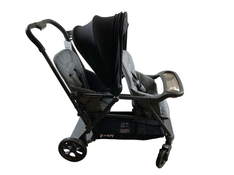 secondhand Joovy Caboose S Too Sit And Stand Double Stroller, 2018, Grey Melange