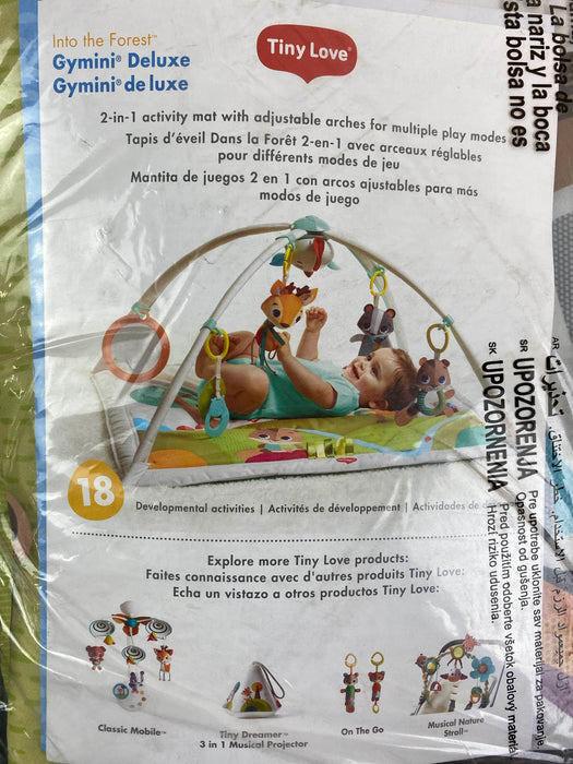 secondhand Tiny Love Gymini Super Deluxe Activity Playmat, Into the Forest