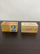 used BB Blocks Baby Age Photo Blocks