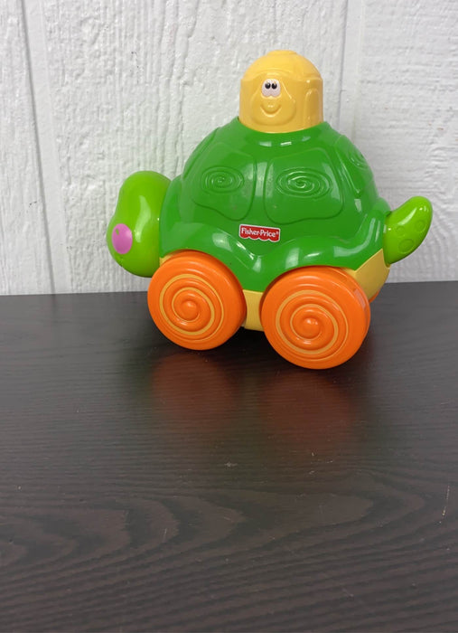 secondhand Fisher Price Go Baby Go Press & Crawl Turtle