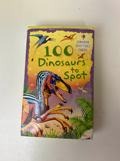 used Usborne 100 Dinosaurs to Spot