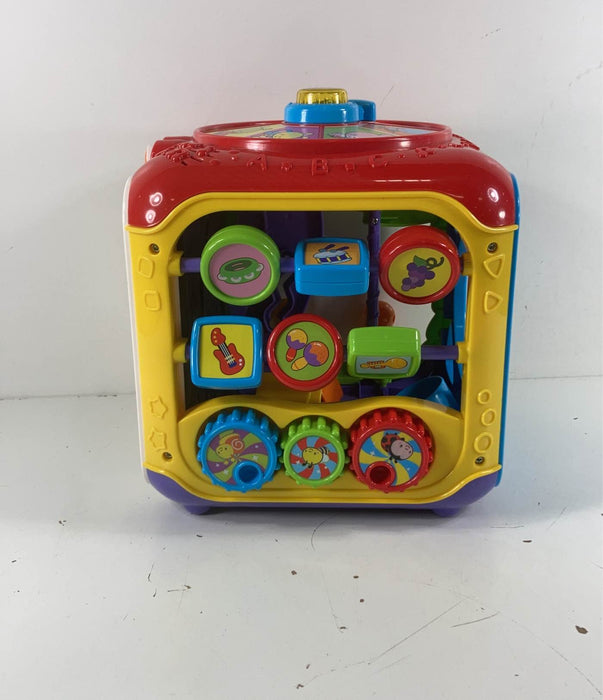 secondhand VTech Sort And Discover Activity Cube