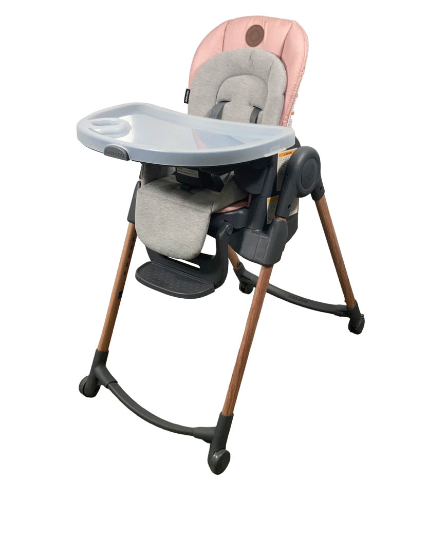 Maxi-Cosi 6-in-1 Minla High Chair, Essential Blush, Toddler 