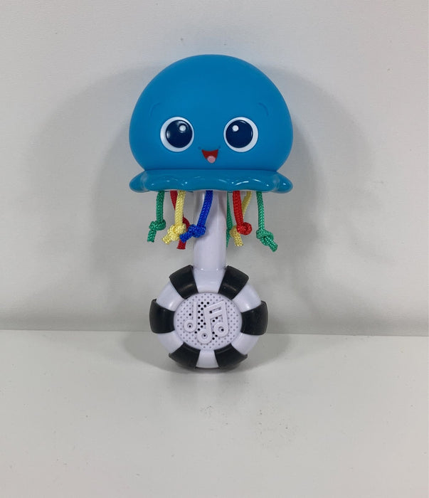 used Baby Einstein Ocean Glow Sensory Shaker Musical Toy