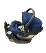 secondhand UPPAbaby MESA MAX Infant Car Seat and Base, 2022, DualTech Noa Navy