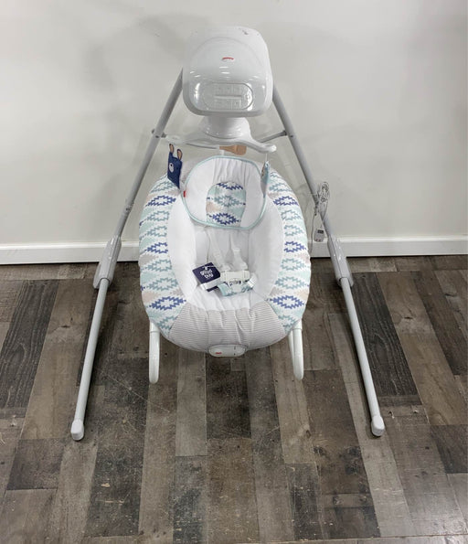 secondhand Fisher Price 2-in-1 Deluxe Cradle 'n Swing