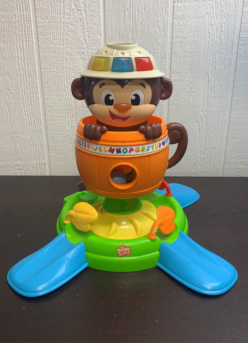 used Bright Starts Having A Ball Hide and Spin Monkey