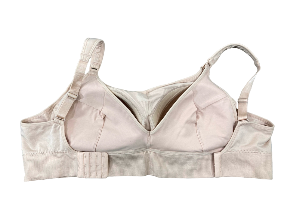Shop Momcozy Hands-Free Nursing And Pumping Bra, 2XL, Blush at GoodBuy Gear