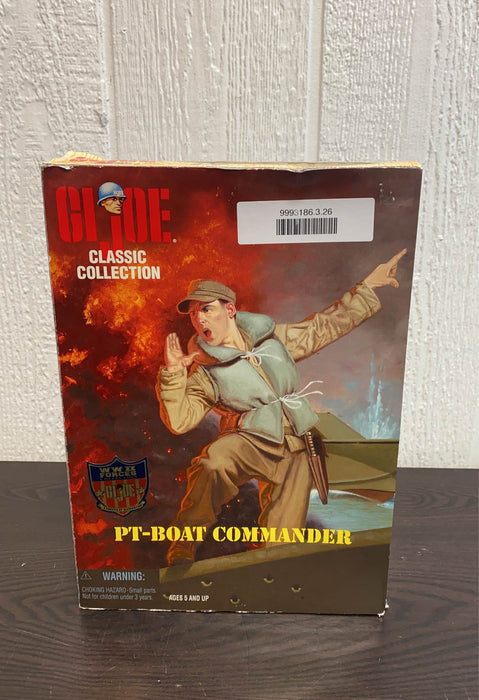 secondhand Hasbro GI Joe Classic Collection Figure, PT Boat Commander