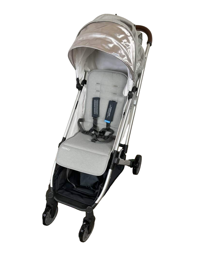 uppababy minu 2019 UPPAbaby MINU Stroller, 2019, Devin (Light Grey Melange)