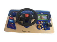 used Melissa & Doug Vroom & Zoom Interactive Wooden Dashboad