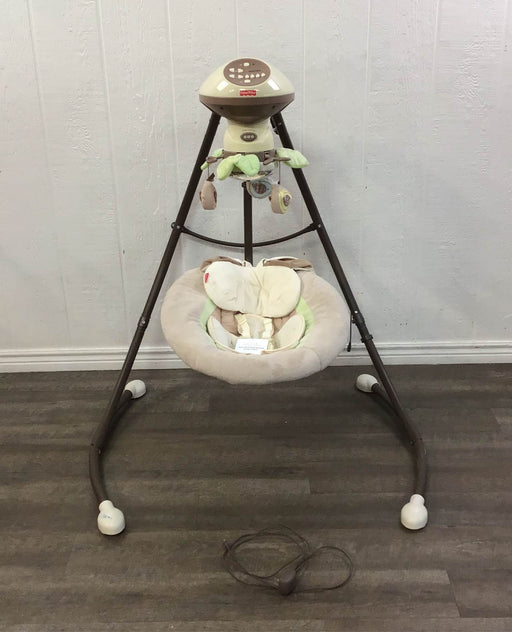 used Fisher Price Cradle 'n Swing, My Little Snugabunny