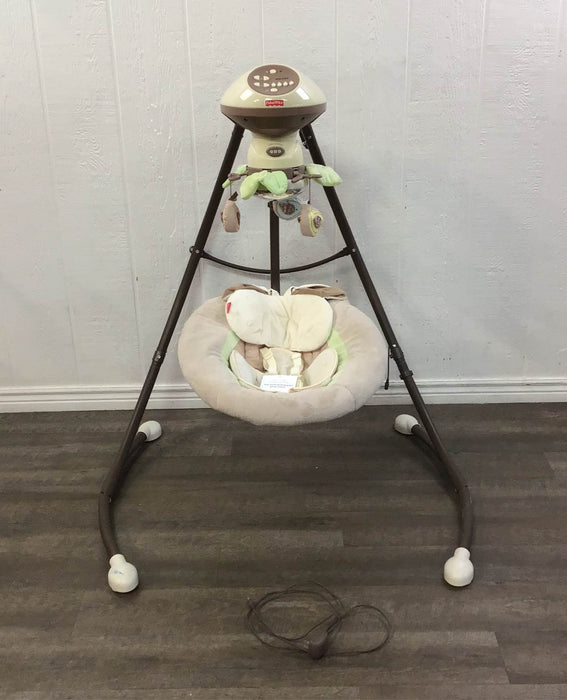 used Fisher Price Cradle 'n Swing, My Little Snugabunny