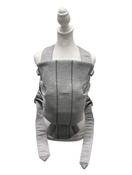 used BabyBjorn Baby Carrier Mini, Light Gray 3D Jersey