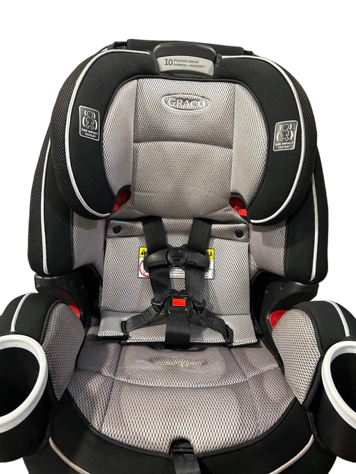 secondhand Graco 4Ever 4-in-1 Convertible Car Seat, 2016, Matrix Gray