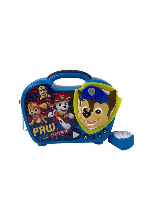 used Ekids Sing Along Boom Box With Microphone, PAW Patrol