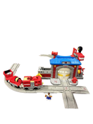 used Fisher Price Geotrax Rescue Station