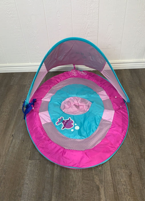 used SwimWays Baby Spring Float with Sun Canopy