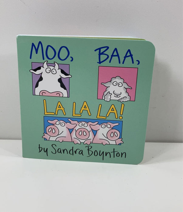 Shop Sandra Boynton Moo, Baa, La La La Book at GoodBuy Gear