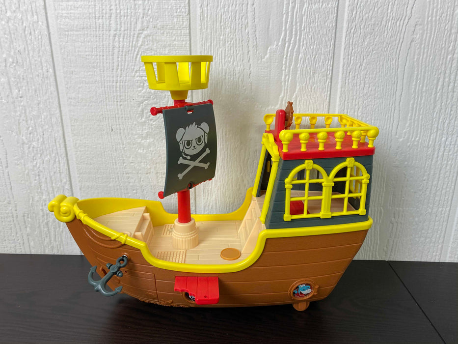 secondhand Small World Toys Ryan’s Room Musical Pirate Treasure Ship